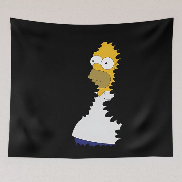 Item preview, Homer In The Bushes designed and sold by shapkukhamrnv.