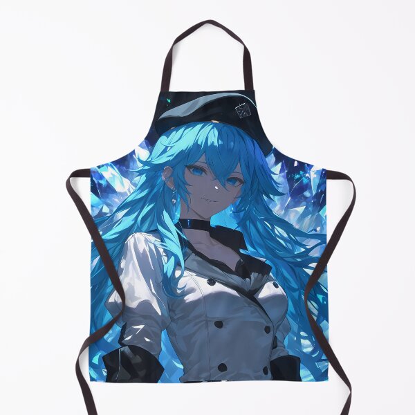 Item preview, Esdeath Akame Ga Kill Anime Ice Blue Hair Sword designed and sold by SuperTeamCanada.