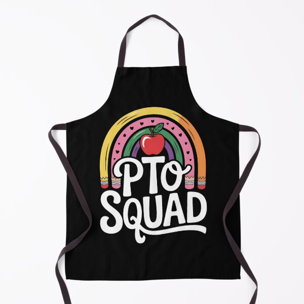 Item preview, Rainbow PTO Squad Parent Teacher Organization Association designed and sold by BakeryDozen.
