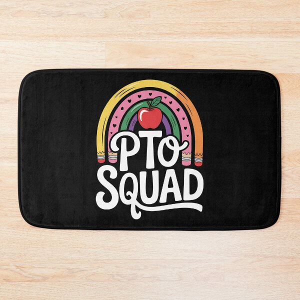 Item preview, Rainbow PTO Squad Parent Teacher Organization Association designed and sold by BakeryDozen.