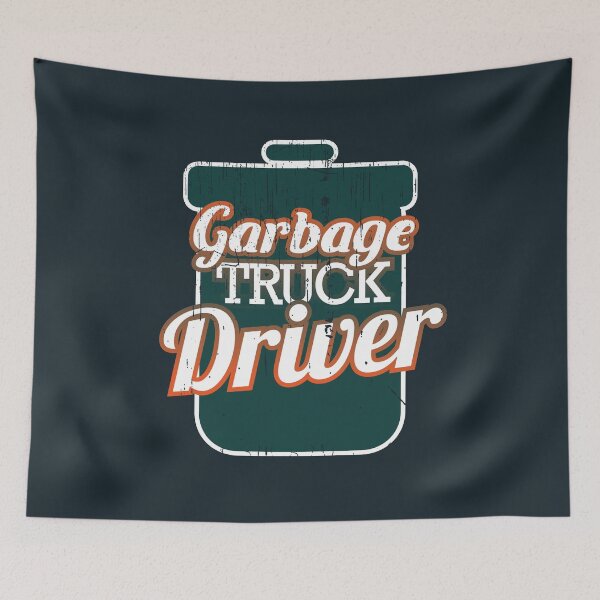 Item preview, Garbage Truck Driver designed and sold by BlueRockDesigns.