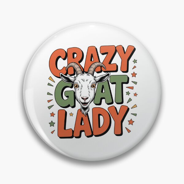 Item preview, Crazy Goat Lady designed and sold by graphic-genie.