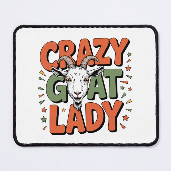 Item preview, Crazy Goat Lady designed and sold by graphic-genie.