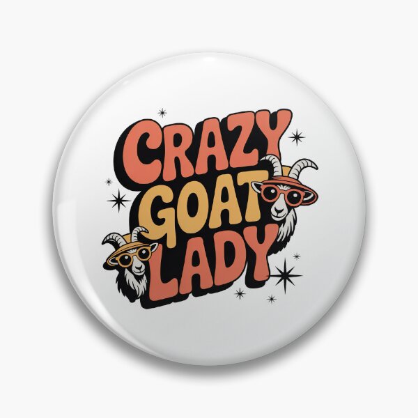 Item preview, Crazy Goat Lady designed and sold by graphic-genie.
