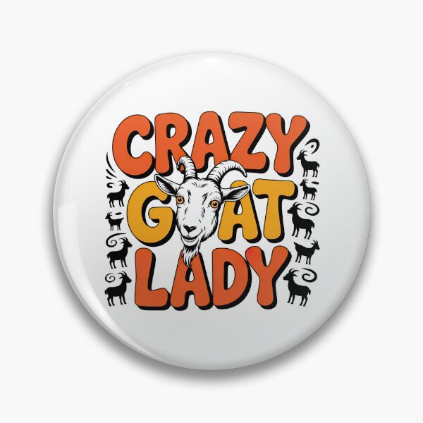 Item preview, Crazy Goat Lady designed and sold by graphic-genie.