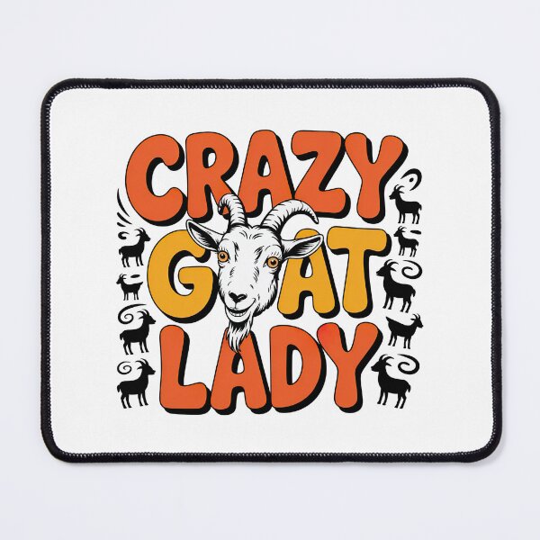 Item preview, Crazy Goat Lady designed and sold by graphic-genie.