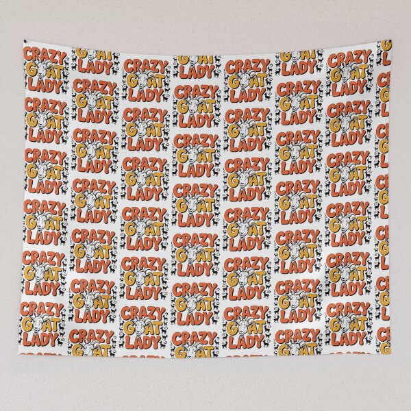 Item preview, Crazy Goat Lady designed and sold by graphic-genie.