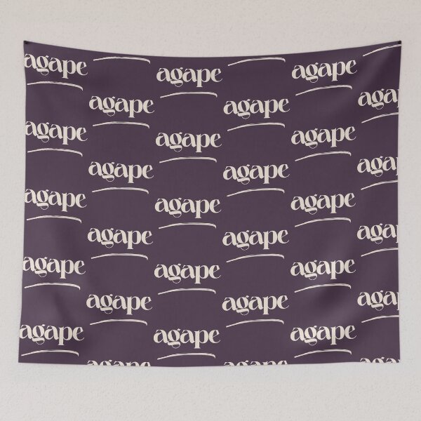 Item preview, agape (love) designed and sold by alegnacreates.