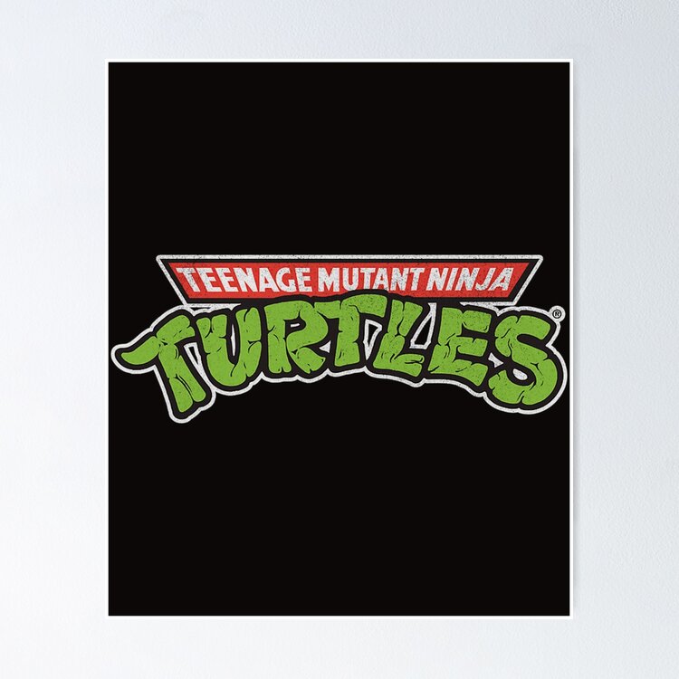 Teenage Mutant Ninja Turtles Retro Logo Sticker