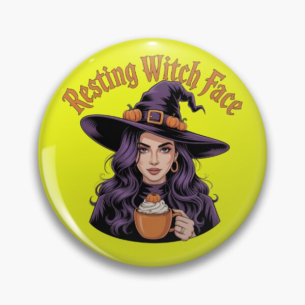 Item preview, " Halloween Witch  Coffee  Lover" designed and sold by HolisticFurArt.