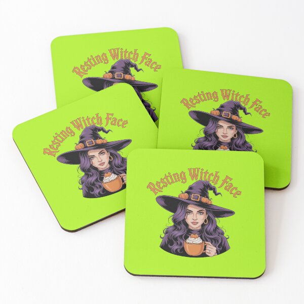 Item preview, " Halloween Witch  Coffee  Lover" designed and sold by HolisticFurArt.