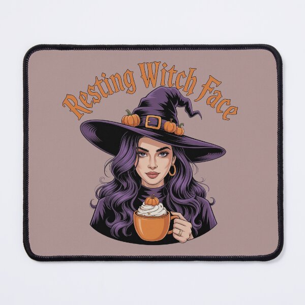 Item preview, " Halloween Witch Coffee Lover" designed and sold by HolisticFurArt.