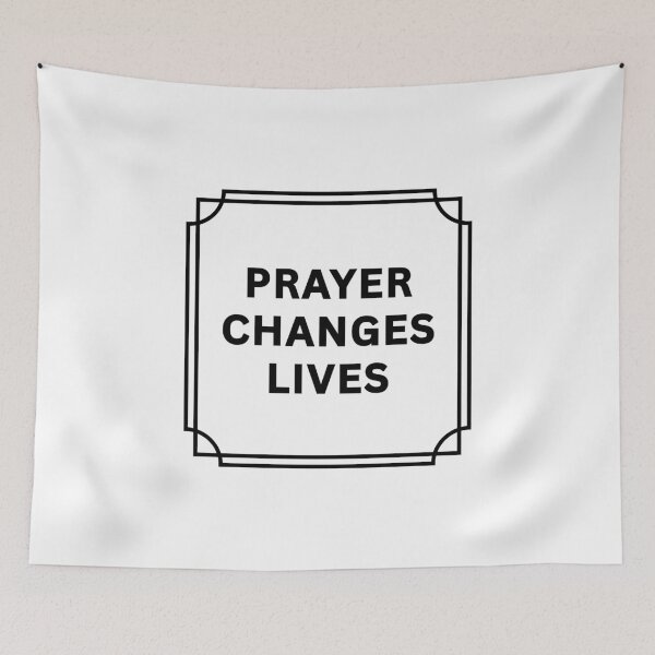 Item preview, Prayer Changes Lives, Religious, Quotes  designed and sold by AASparksDesigns.