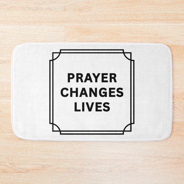 Item preview, Prayer Changes Lives, Religious, Quotes  designed and sold by AASparksDesigns.