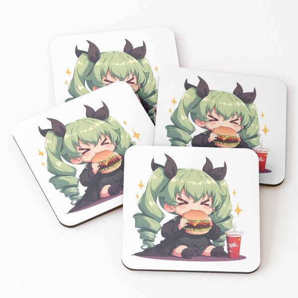Item preview, Anchovy Girls und Panzer Chibi Kawaii Anime Girl Gun designed and sold by PMartistStudio.