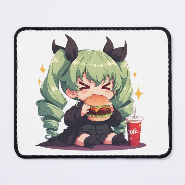 Item preview, Anchovy Girls und Panzer Chibi Kawaii Anime Girl Gun designed and sold by PMartistStudio.