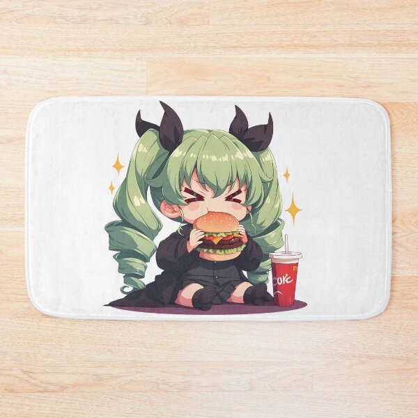 Item preview, Anchovy Girls und Panzer Chibi Kawaii Anime Girl Gun designed and sold by PMartistStudio.