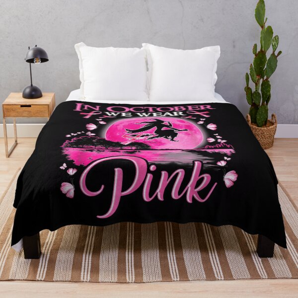 Item preview, In October We Wear Pink Ribbon Witch designed and sold by chung2525.