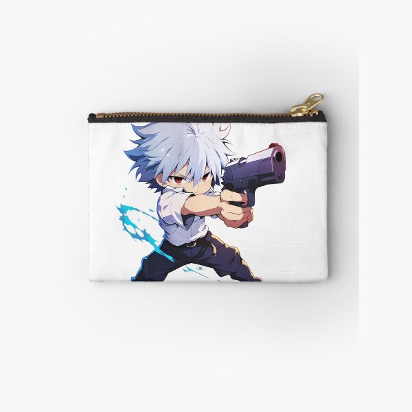 Item preview, Kaworu Nagisa Neon Genesis Mephisto Pheles Blue Exorcist Anime Chibi Gun designed and sold by PMartistStudio.