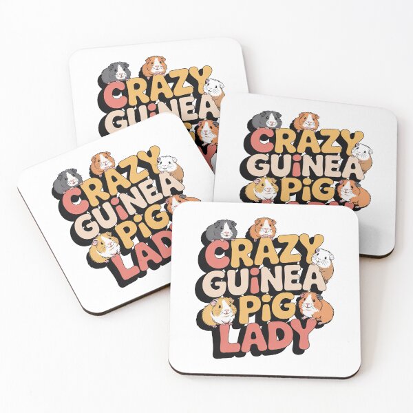 Item preview, Crazy Guinea Pig Lady designed and sold by graphic-genie.
