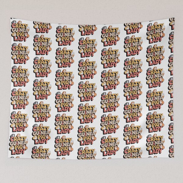 Item preview, Crazy Guinea Pig Lady designed and sold by graphic-genie.