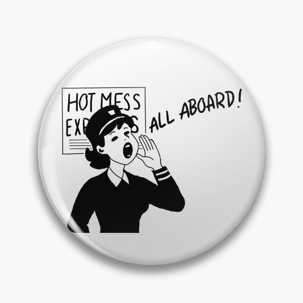 Item preview, Hot Mess Express designed and sold by brigitfrankel-.