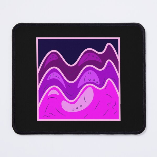 Item preview, Night Vale Purple Mountain shapes  designed and sold by Kaosuyee.