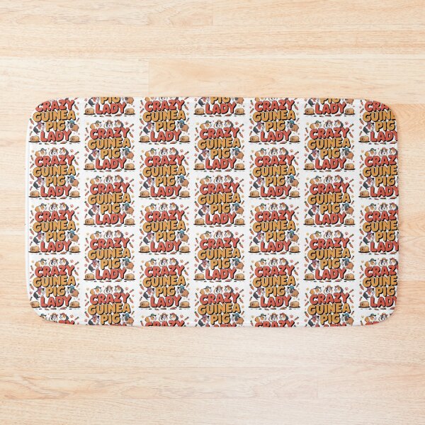 Item preview, Crazy Guinea Pig Lady designed and sold by graphic-genie.