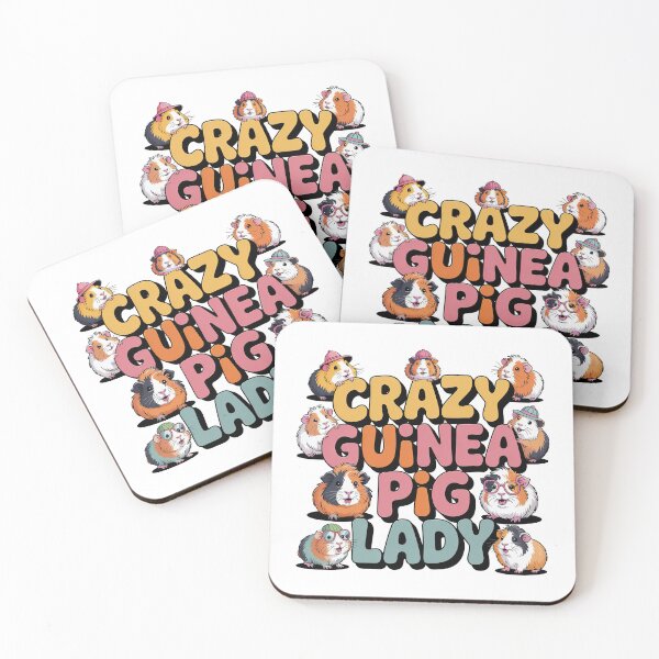 Item preview, Crazy Guinea Pig Lady designed and sold by graphic-genie.