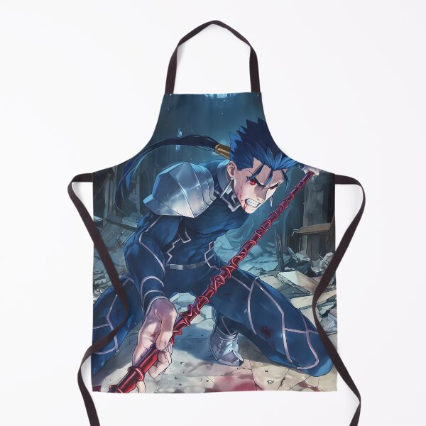 Item preview, Lancer Fate Stay Night Anime Blood Battle Ruins designed and sold by Tokyonomad.