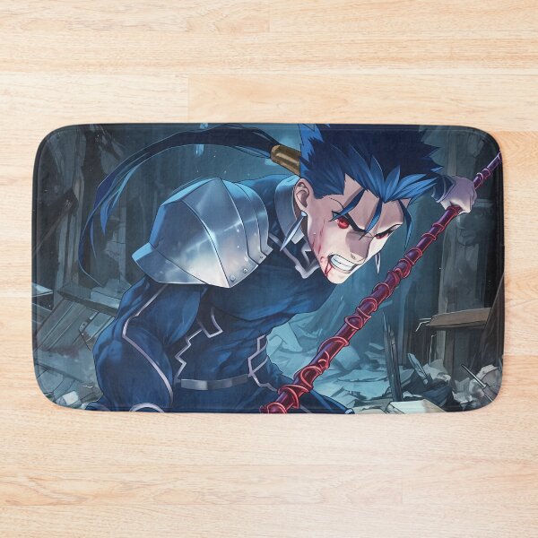 Item preview, Lancer Fate Stay Night Anime Blood Battle Ruins designed and sold by Tokyonomad.