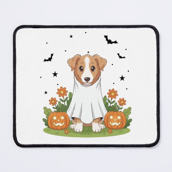 Item preview, Borzoi Puppy Ghost – Cute Halloween Dog Costume designed and sold by The Real Life Symphony.