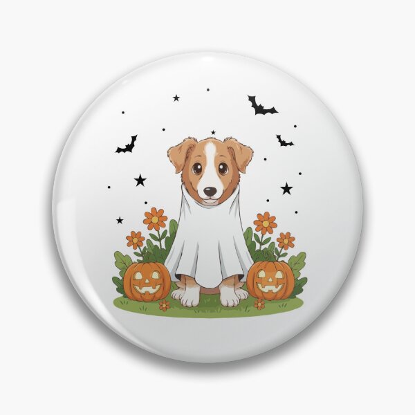 Item preview, Borzoi Puppy Ghost – Cute Halloween Dog Costume designed and sold by The Real Life Symphony.
