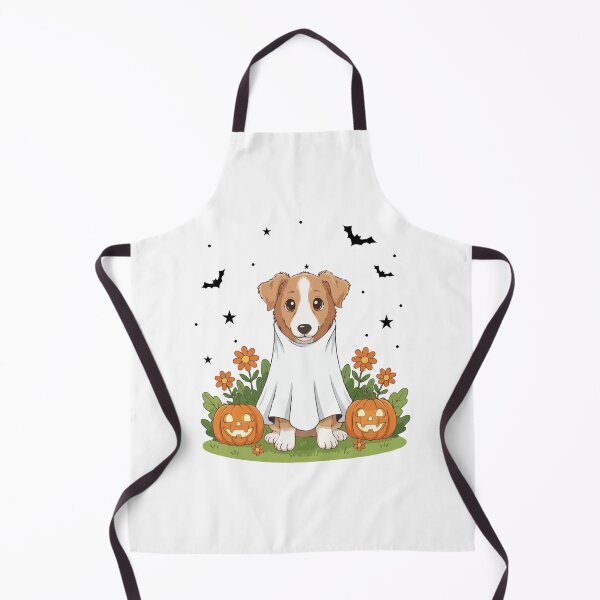 Item preview, Borzoi Puppy Ghost – Cute Halloween Dog Costume designed and sold by The Real Life Symphony.