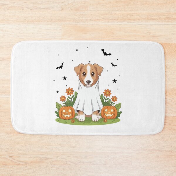 Item preview, Borzoi Puppy Ghost – Cute Halloween Dog Costume designed and sold by The Real Life Symphony.