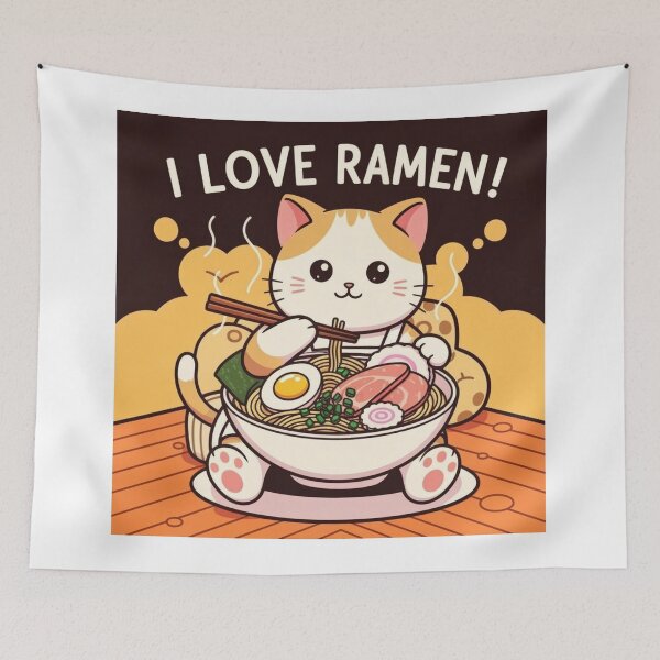 Item preview, I LOVE RAMEN designed and sold by INK & VISION STUDIO.