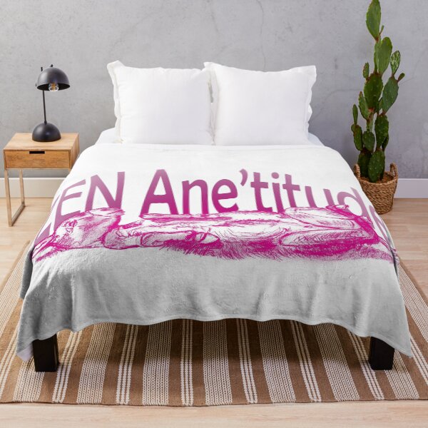 Item preview, Drawing of a donkey rolling on the ground - pink colorized version with French text designed and sold by SylvieG18.