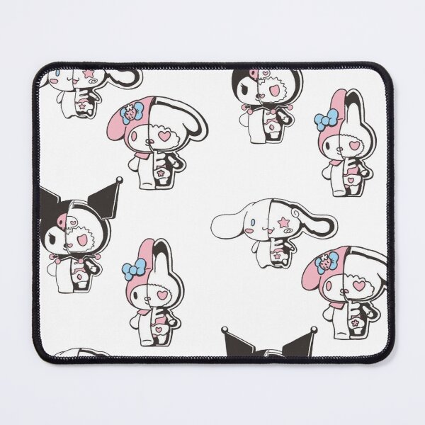 Item preview, Kawaii Halloween Bunnies – Cute Spooky Sticker designed and sold by FanDrop Co..