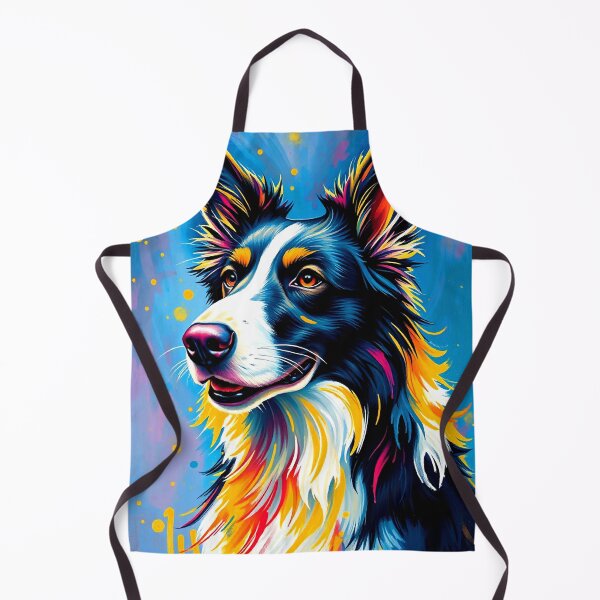 Item preview, Vibrant Border Collie designed and sold by ChrisButler.