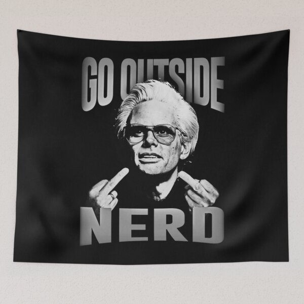 Item preview, GO OUTSIDE NERD UNCLE BABY BILLY WHITE designed and sold by AhmedToys.