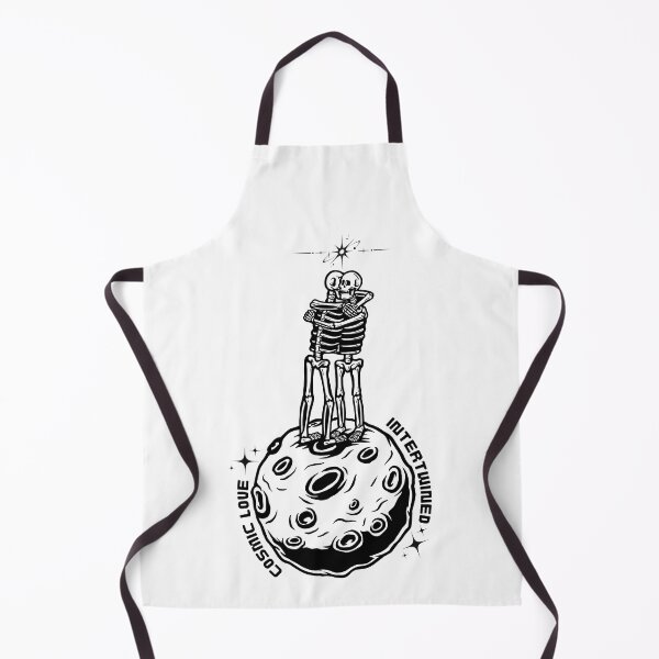 Item preview, Cosmic skeleton hugging on the moon designed and sold by WildFlower-33.