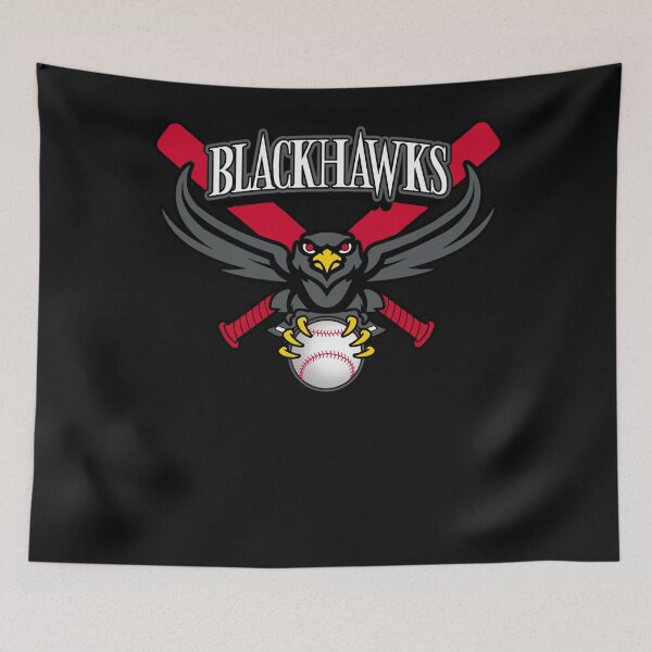 Item preview, Blackhawks Baseball logo designed and sold by RickBethke.