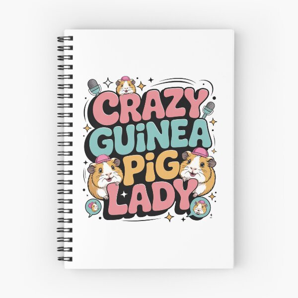 Item preview, Crazy Guinea Pig Lady designed and sold by graphic-genie.