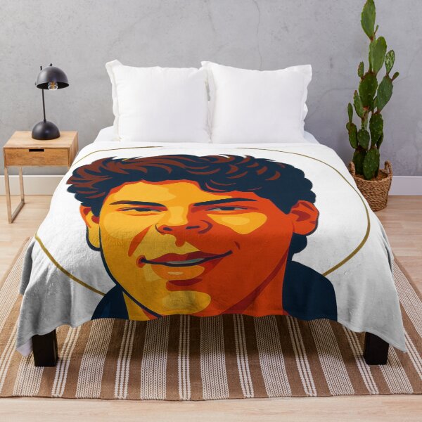 Item preview, Saint Carlo Acutis, Millennial Saint, colorful portrait designed and sold by VarnaChitra.