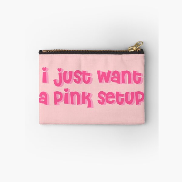 Item preview, I Just Want A Pink Setup designed and sold by Glücksstern.