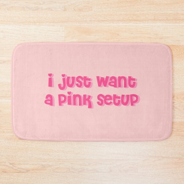 Item preview, I Just Want A Pink Setup designed and sold by Glücksstern.