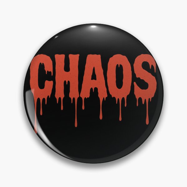 Item preview, “CHAOS – Gothic Drip Text Design” designed and sold by DailyVibesCo.