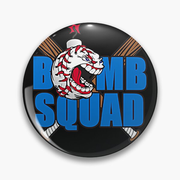 Artikelvorschau, Bomb Squad Baseball-Logo entworfen und verkauft von RickBethke.