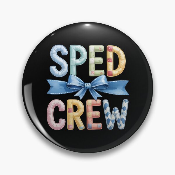 Item preview, Sped Crew Floral Coquette Bow Special Education Teacher designed and sold by BakeryDozen.
