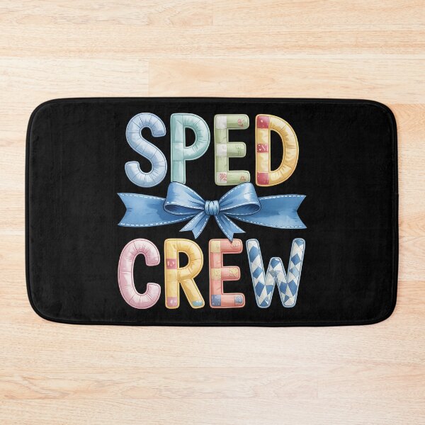Item preview, Sped Crew Floral Coquette Bow Special Education Teacher designed and sold by BakeryDozen.